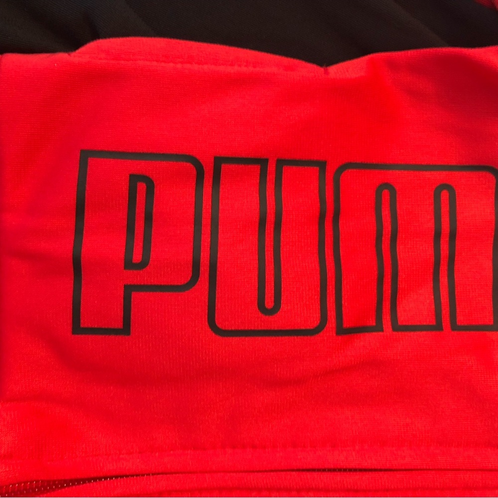 NWT PUMA Toddler Red and Black Jogger Set (12 Mos) - Picture 7 of 10